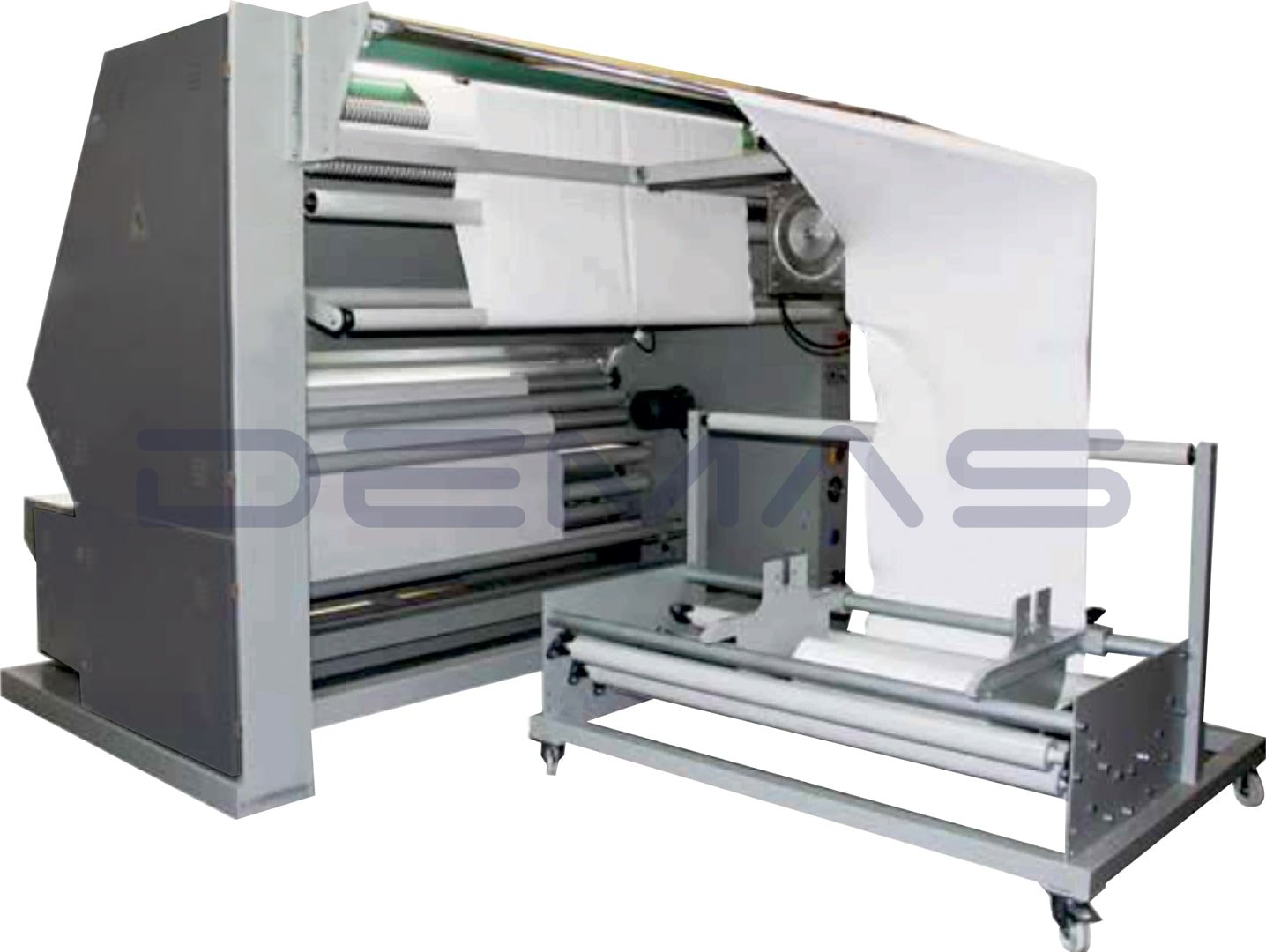 Ham - Mamül Kumaş Kontrol (Örgü) Rulo Sarma Makinesi