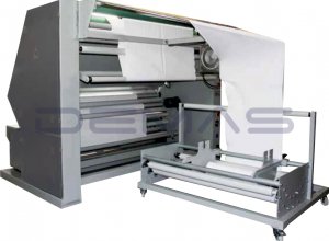 Ham - Mamül Kumaş Kontrol (Örgü) Rulo Sarma Makinesi